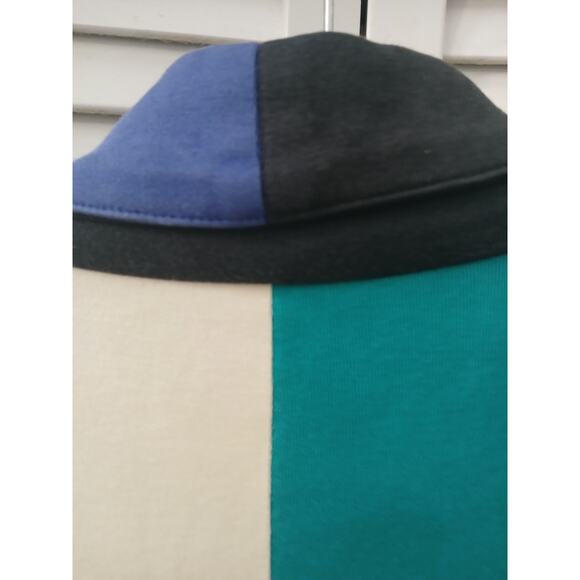 I.B. Diffusion VINTAGE 80’s Multicolor Color Block Blazer Pockets Relaxed Fit  L - Picture 13 of 14